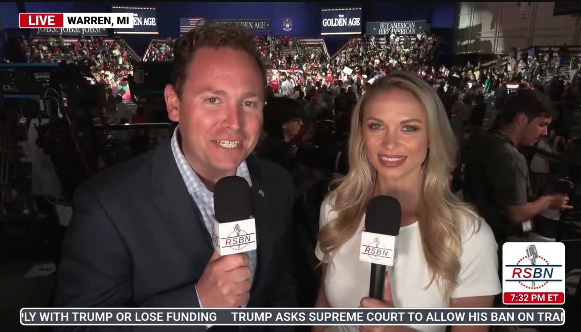 LIVE: President Trump Holds a Rally Celebrating his First 100 Days in ...