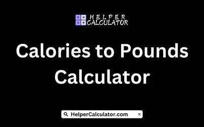 Calories to Pounds Calculator