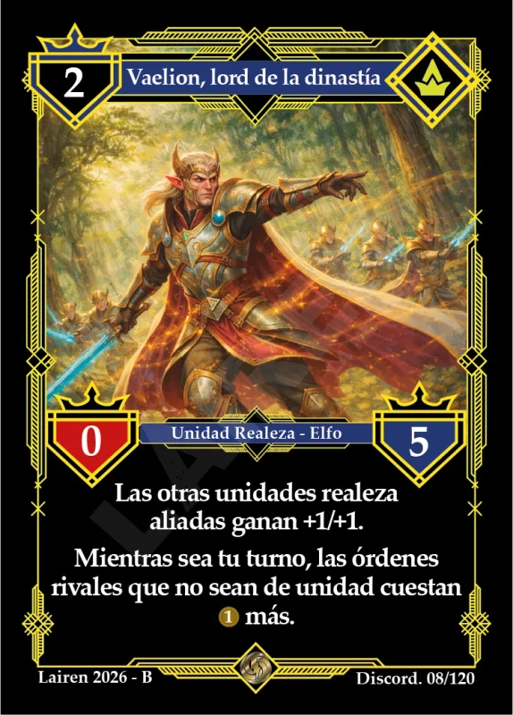 VAELION, LORD DE LA DINASTIA