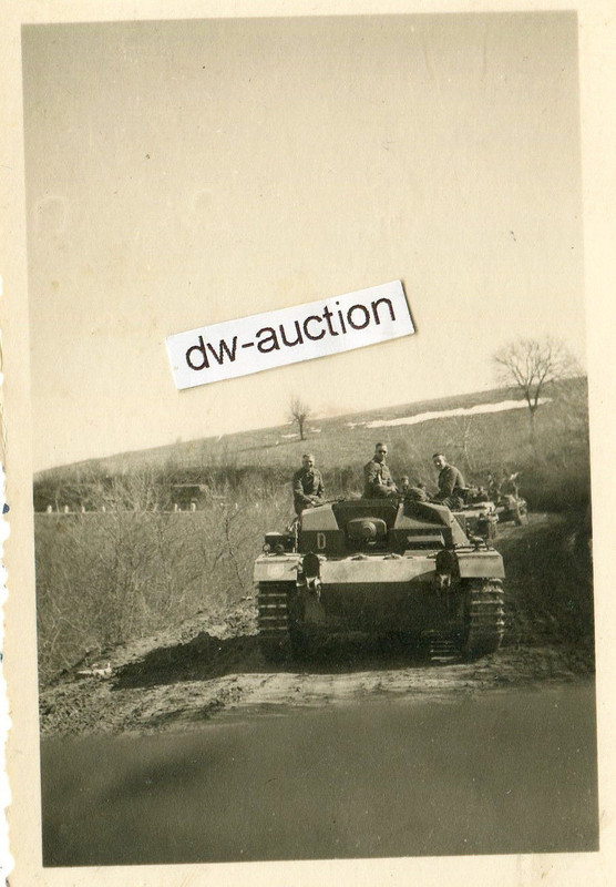 Sturmgeschütz Abt. , Stug mit Kommandant im Turm