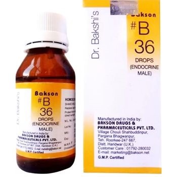 Bakson B36 Endocrine Drops (Male) (30ml)