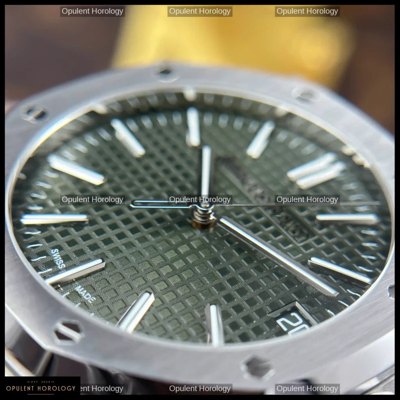 Audemars Piguet Royal Oak 15510ST Green Dial 41mm Automatic Stainless Steel