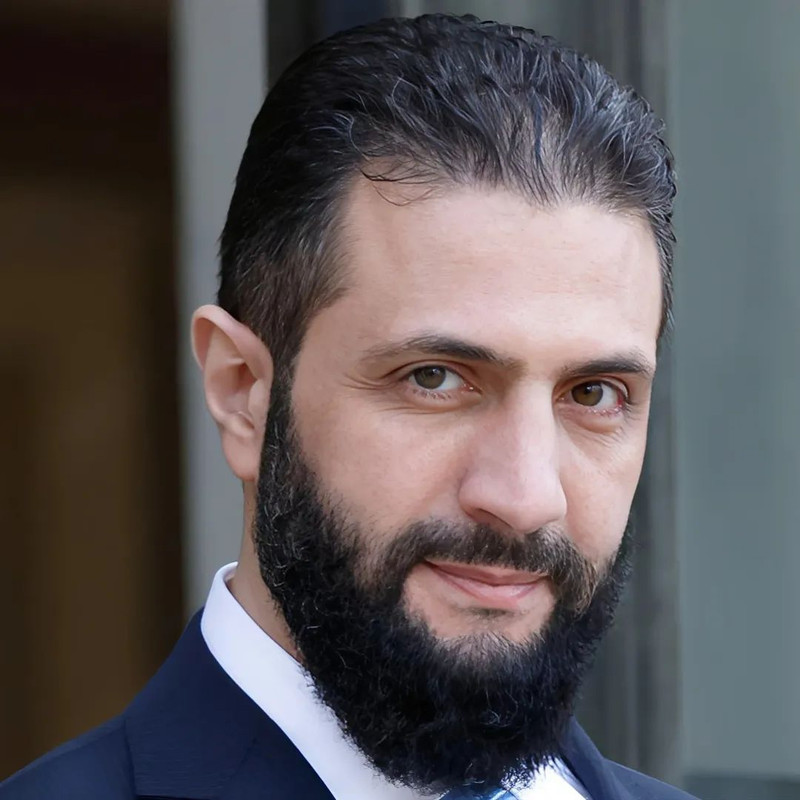 صورة أحمد الشرع - الرئيس السوري المؤقت
