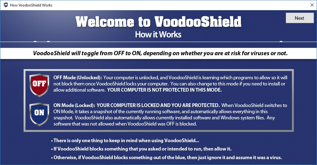 Voodooshield Pro 7.12