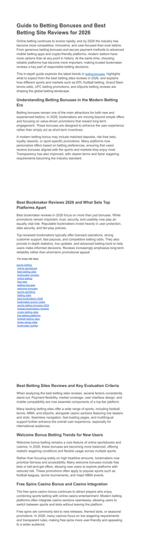 Bitcoin Betting Bonuses and the Future of Crypto Sports Betting