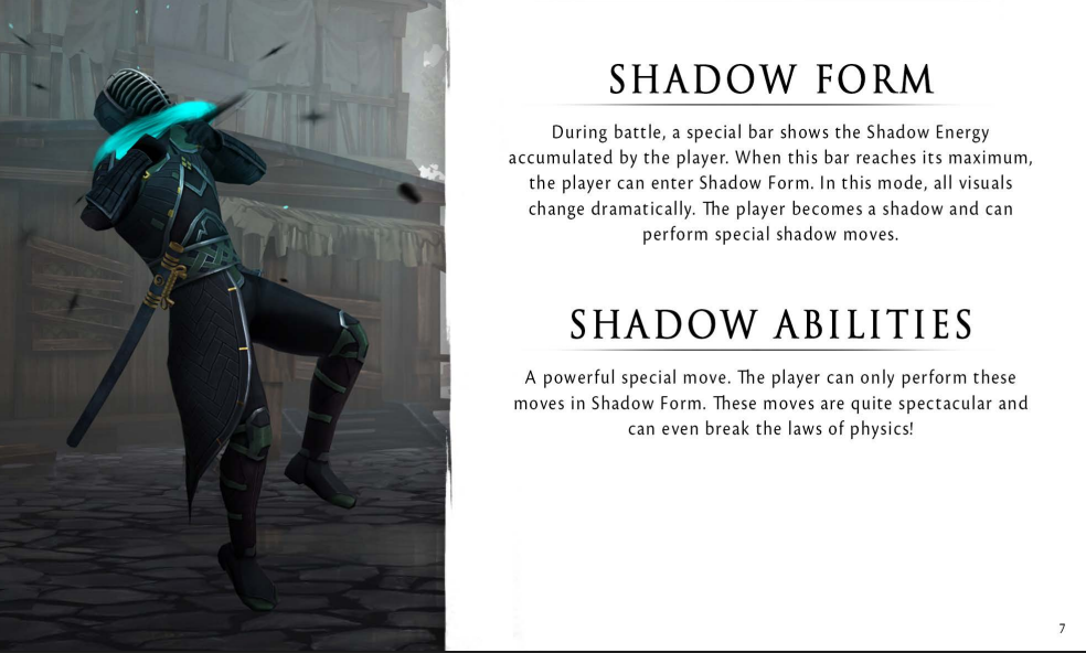 Shadow Abilities & Form