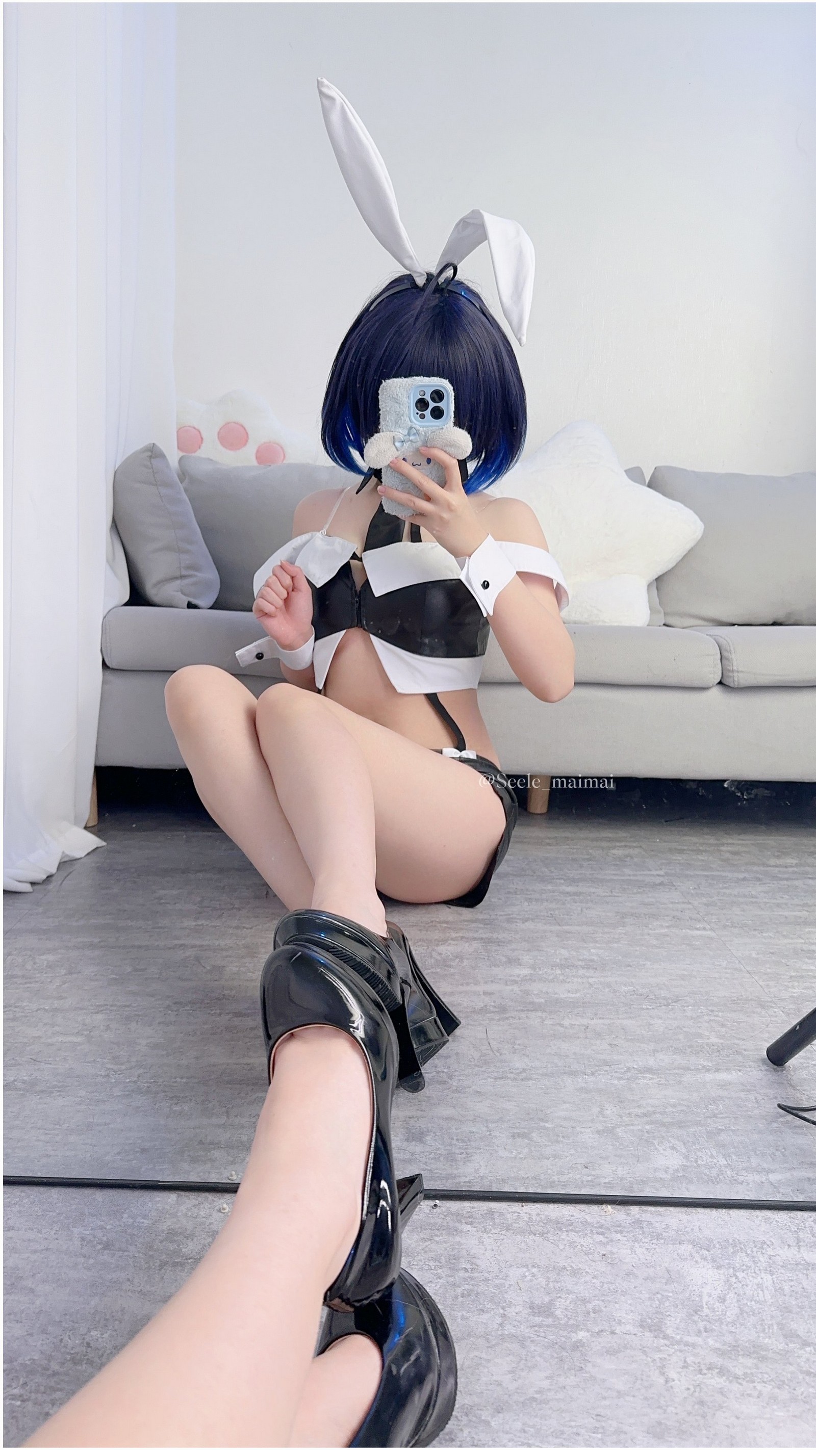 Seele麦麦兔女郎希儿 Cosplay 写真集｜崩坏3高质量高清图包（83P-147.3M）插图7