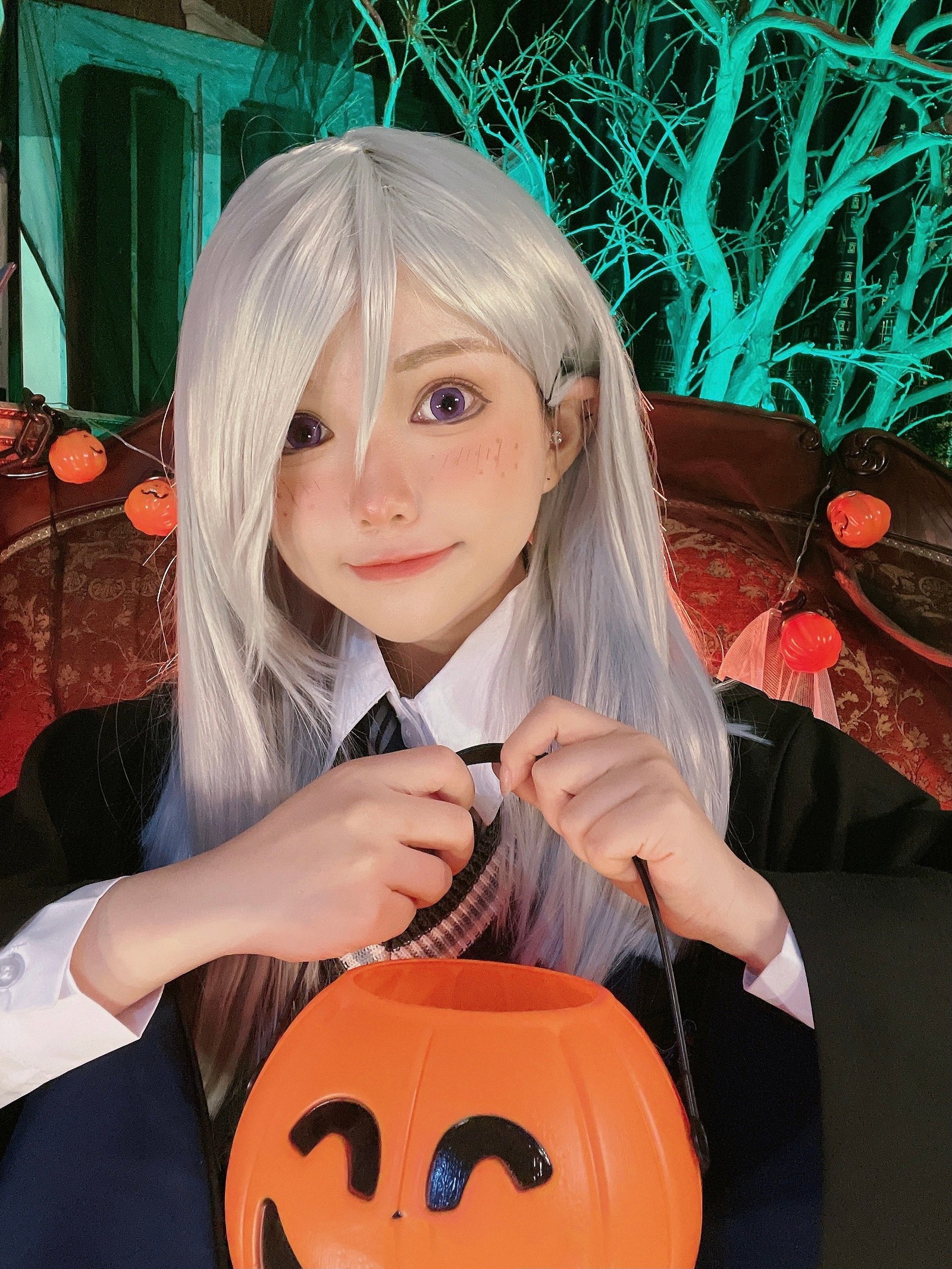 六二二同学 哈利波特 仿妆 Cosplay 写真合集｜魔法学院风（9P｜15MB）插图2