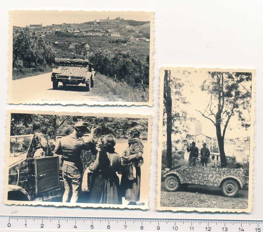 SUPER FOTOS 2.WK PKW Oldtimer VW Kübel mit Tarna