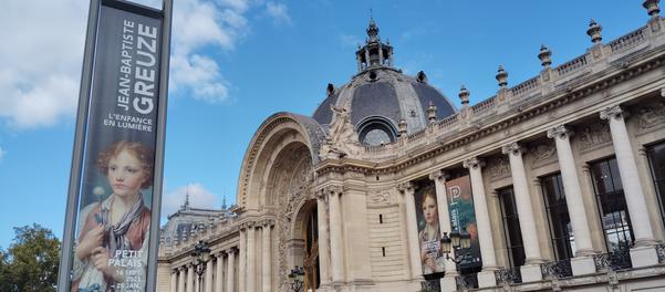 Exposiciones dos días antes del robo en el Louvre. - París: Exposición Jacques-Louis David, Sargent, Greuze y Georges de la Tour (152)