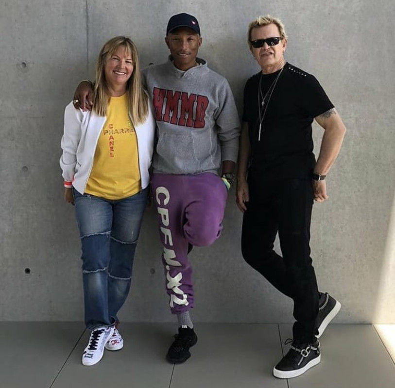 Pharrell With Billy Idol