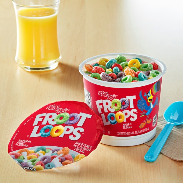 Kellogg s Froot Loops Froot Loops Breakfast Cereal Cup 2