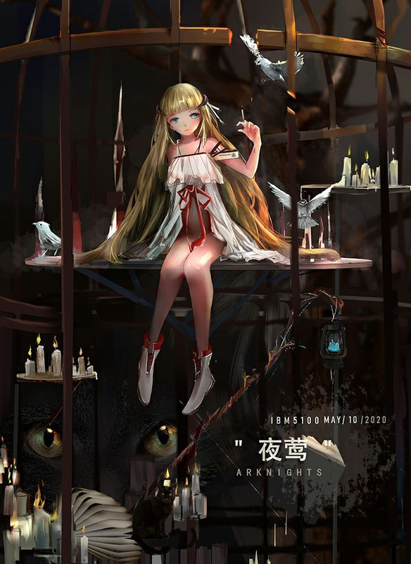 nightingale-arknights-drawn-by-ibm5100-artist-1cc037c29d6b952374f10c7503870871-1