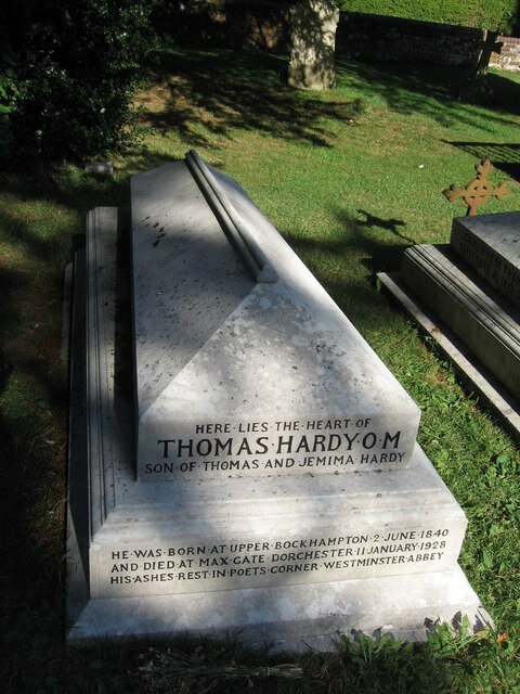 Thomas-Hardy-s-grave-Stinsford-churchyard-geograph-org-uk-336325