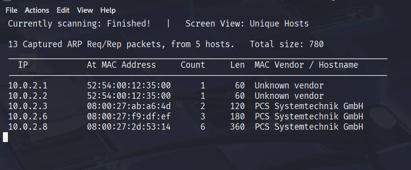 Step 1.1 Screenshot