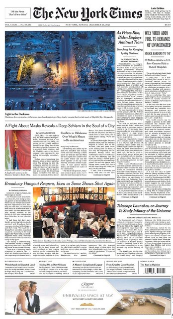 The New York Times – 26 December 2021