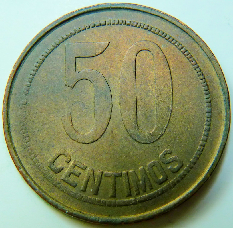 50 céntimos. II República Española. 1937 P1190595
