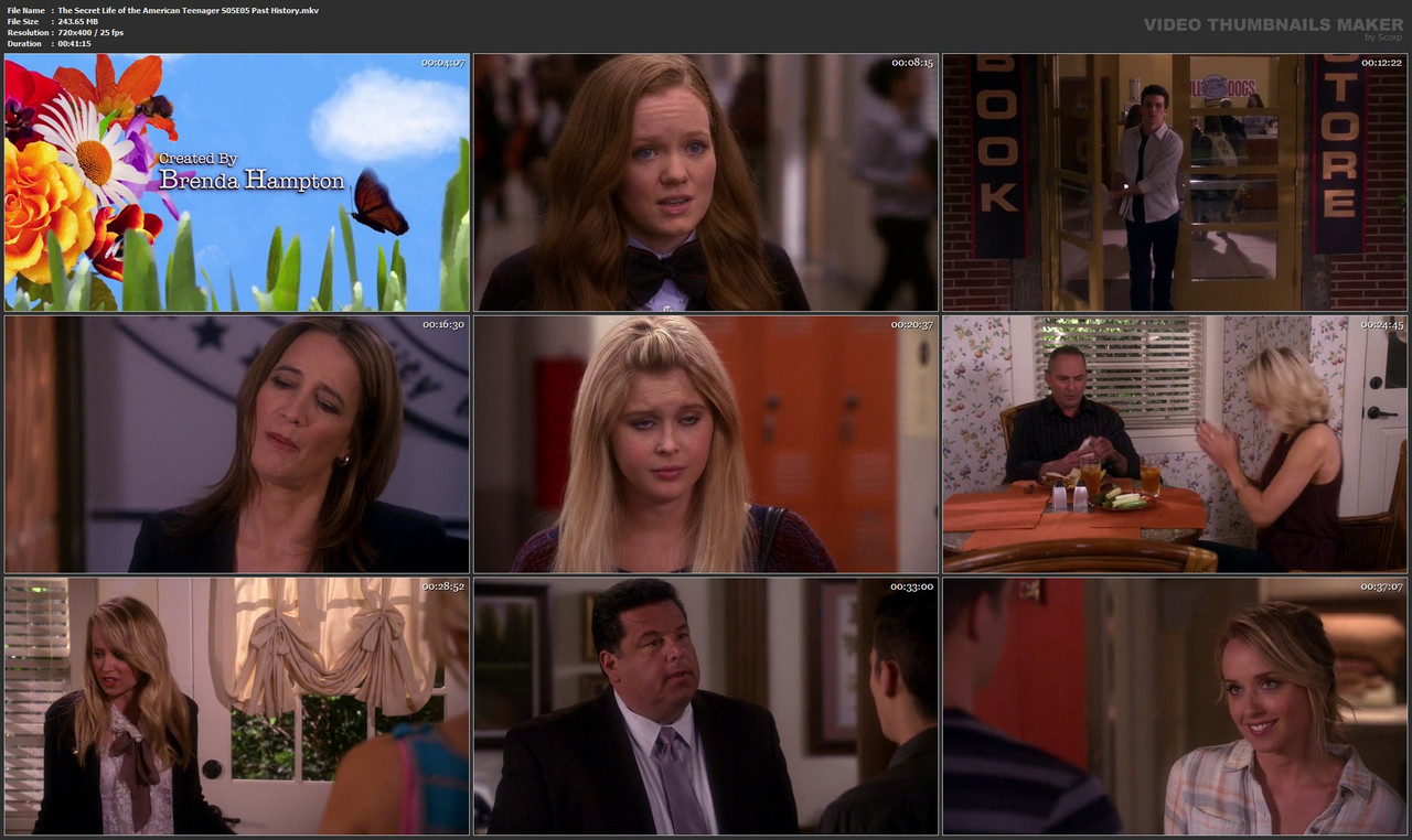 The Secret Life of the American Teenager S05E05 Past History.mkv
