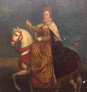 Riding side saddle v riding astride Queen-elizabeth-16th-english-master