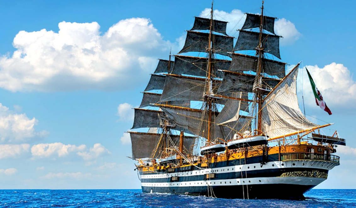 El buque más bello de Italia llegará a Puerto Vallarta