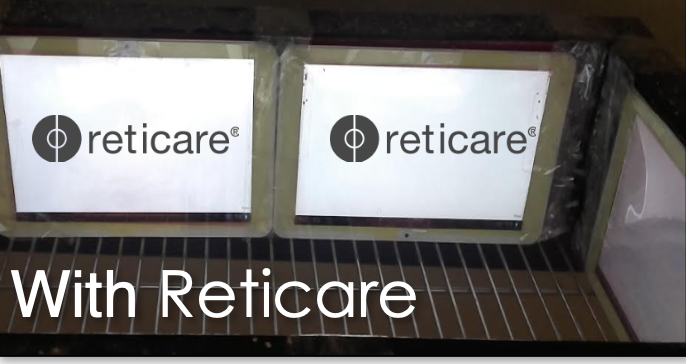 Retina cell death with Reticare