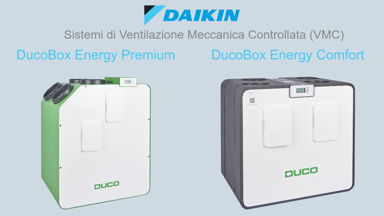 sistemi VMC DucoBox Daikin