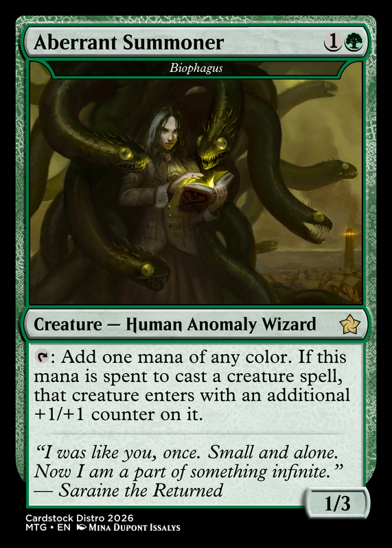 Biophagus (Aberrant Summoner)