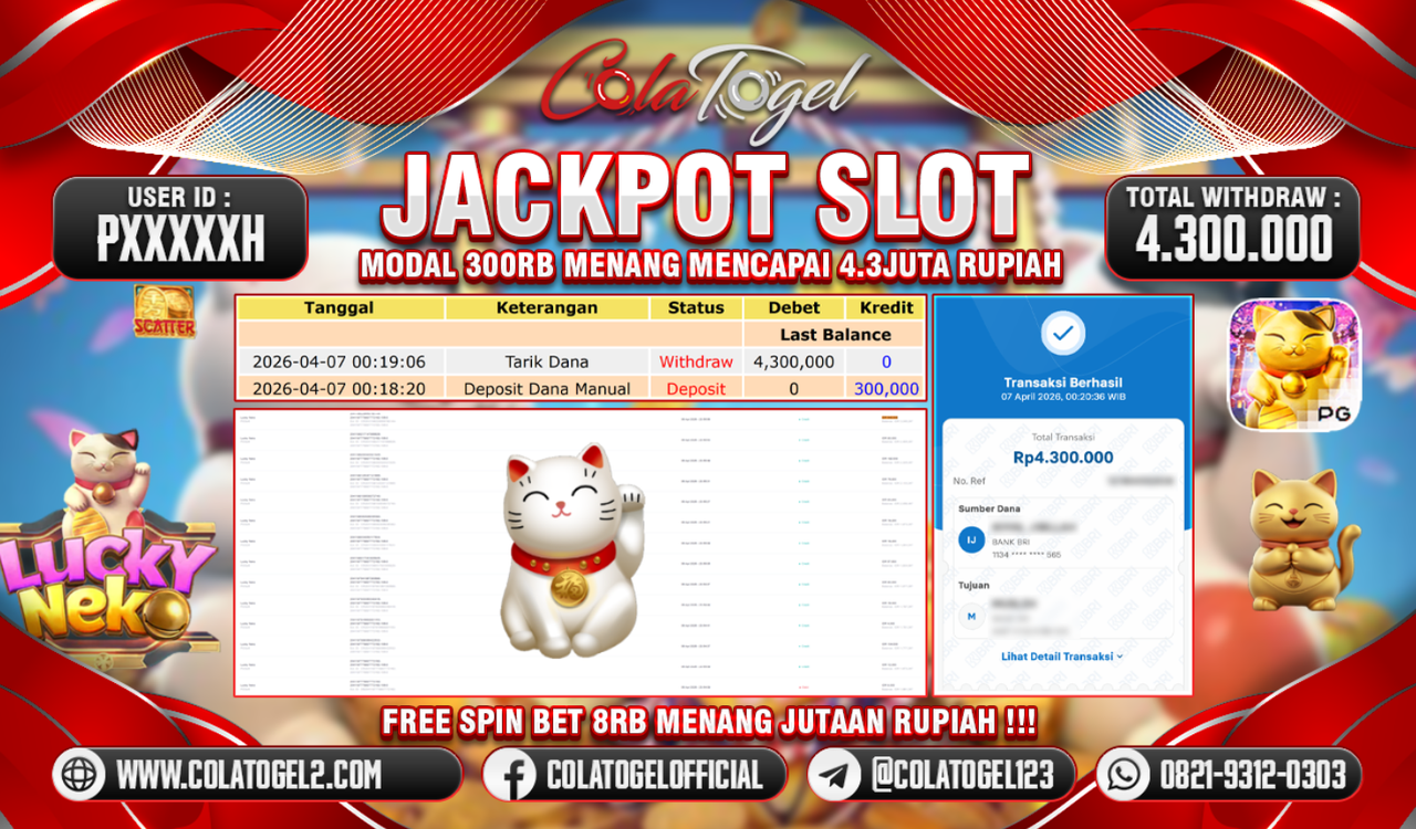 JACKPOT SLOT GACORR!!