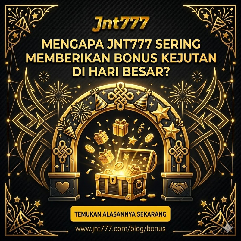 Mengapa Jnt777 Sering Memberikan Bonus Kejutan di Hari Besar?