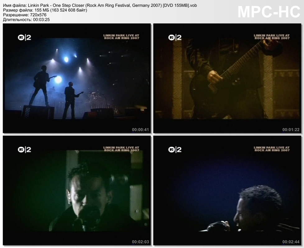 Linkin Park - One Step Closer (Rock Am Ring Festival, Germany 20