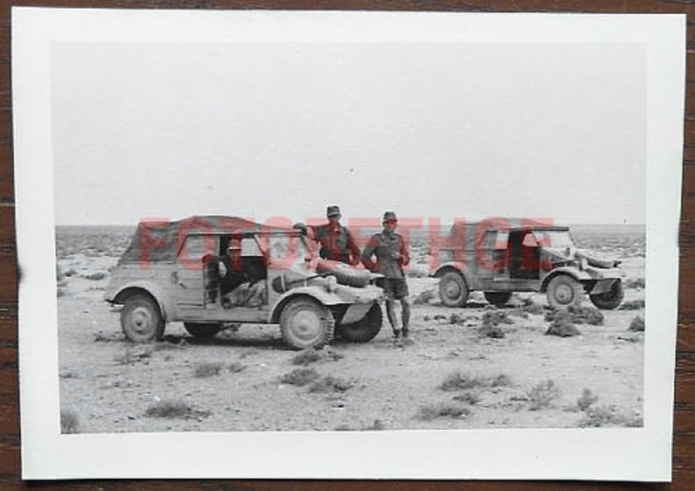 Flugplatz bei Derna VW Kübelwagen