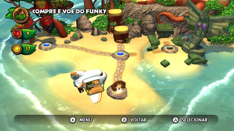 Donkey Kong Country Returns #2 - Macacos na Praia!!! 