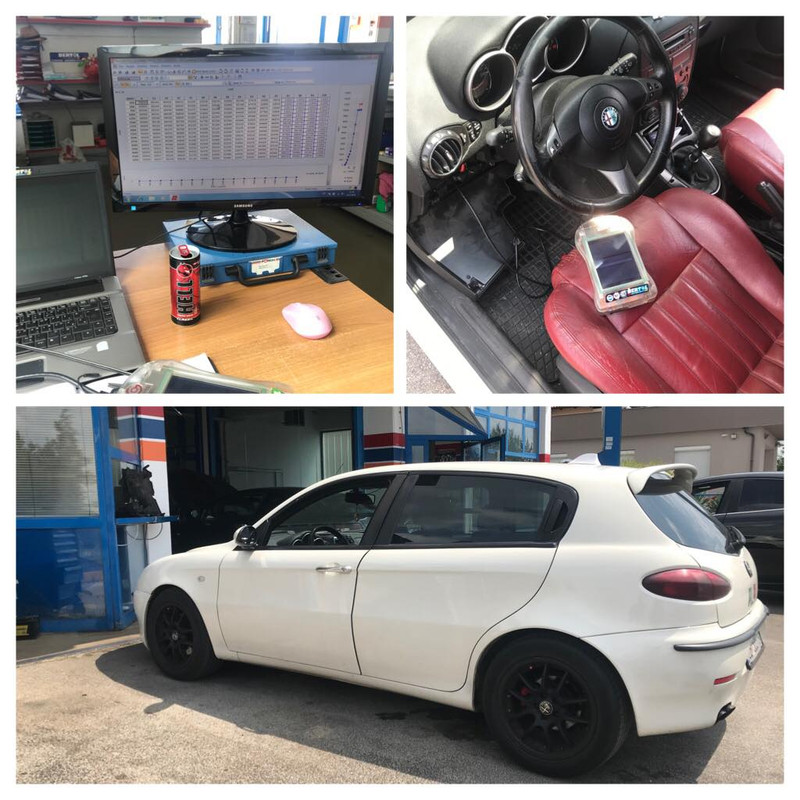 AR 147 1.9 16v Chip  20%, EGR off