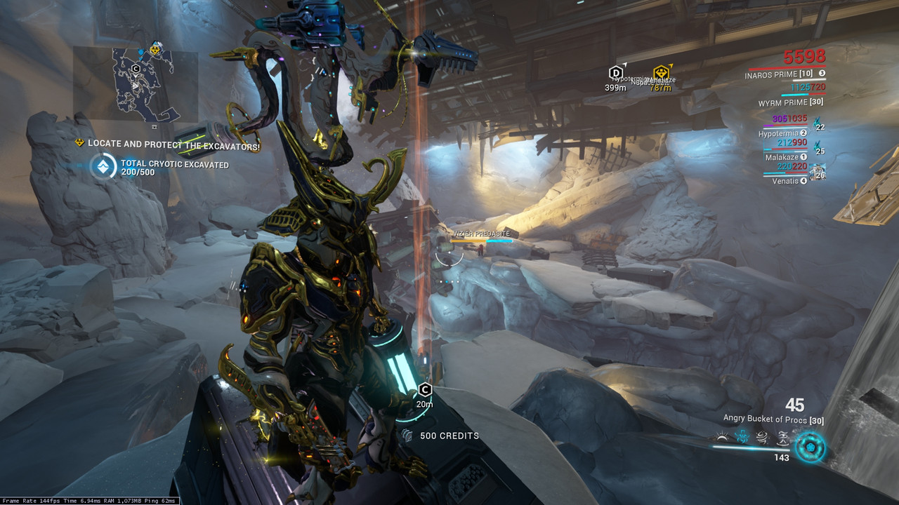 Excavation UI doesn't show drills in progress UI Warframe Forums