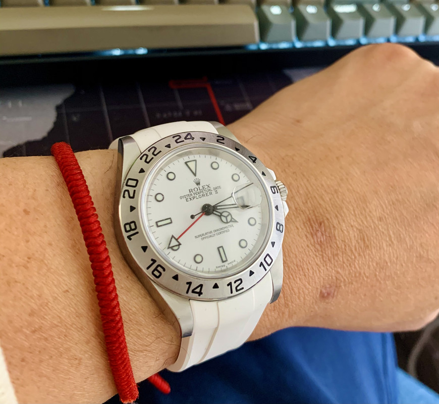 Rubber Strap For Explorer 2 216570 