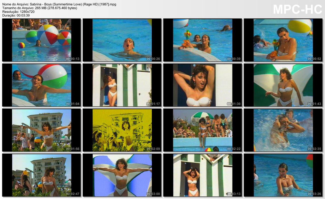 Sabrina - Boys (Summertime Love) (Rage HD) [1987]