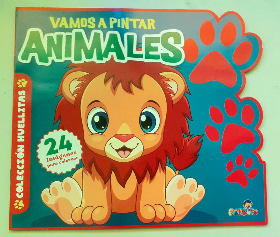 VAMOS A PINTAR ANIMALES, EDITORIAL PEDRITO