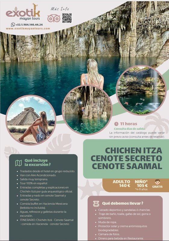Ofertas Excursiones en la Riviera Maya - Exotik Mayan Tours - Foro Guías y Excursiones