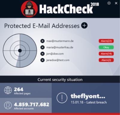 26156cac f9f6 4423 bd24 7205fefd365b - Abelssoft HackCheck 2018.1.22 Build 106 Multilingual