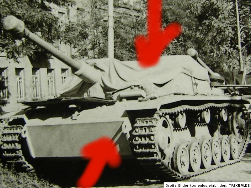 Panzer Bereitstellung Sturmgeschütz III 1943 in 