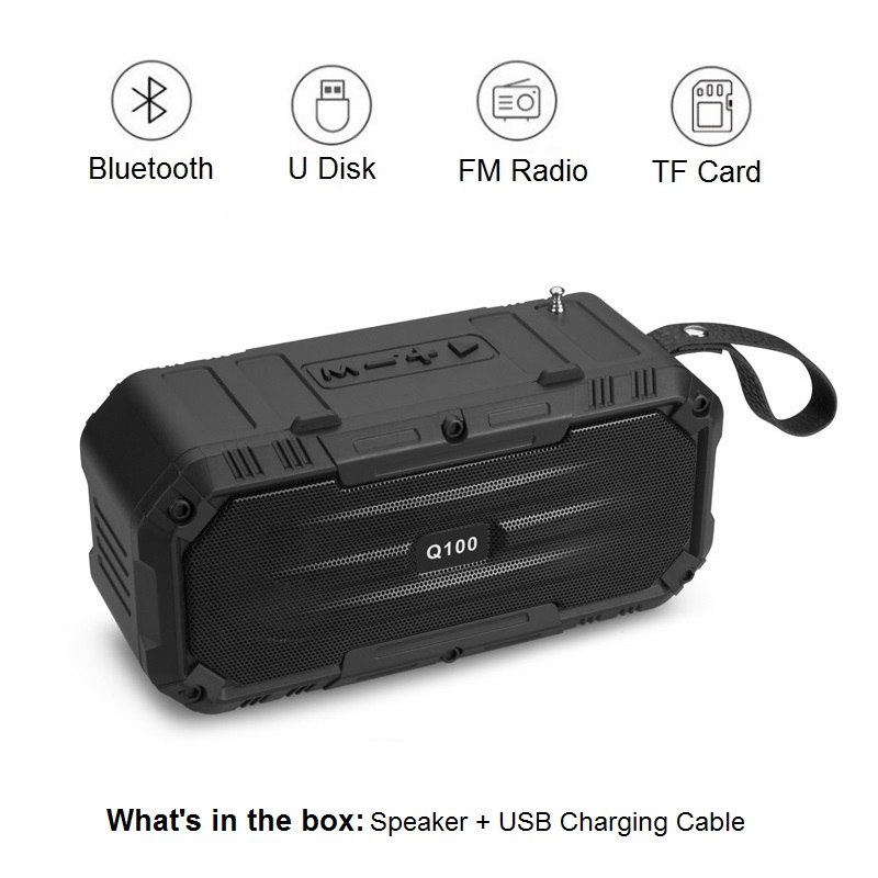 Fm usb bluetooth speaker sales