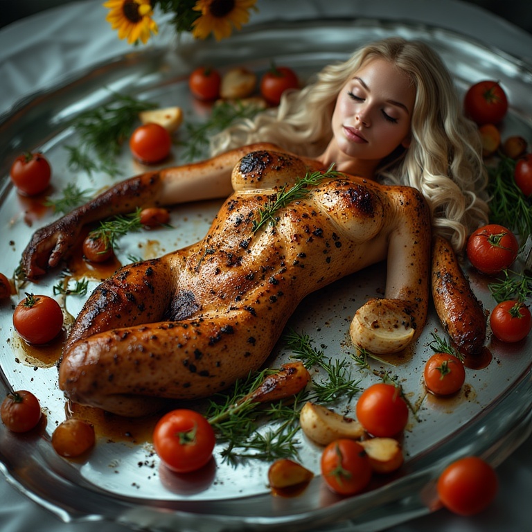 Garden wedding wom served Blonde 0 95