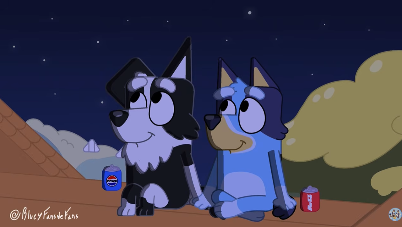 Momento favorito de Bluey y Mackenzie