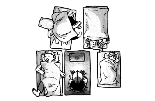 laios' guild from dungeon meshi sleeping laios' guild from dungeon meshi sleeping