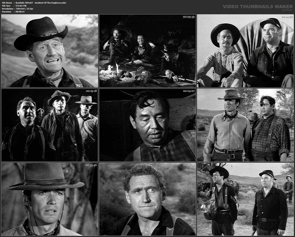 Rawhide S05e07 - Incident Of The Dogfaces.mkv