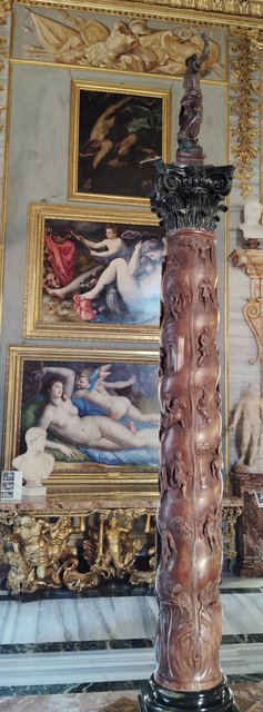 Roma y Florencia en 3 días - Blogs de Italia - Roma: Galería Colonna, único fresco de Caravaggio, Criptas, Vaticano etc (6)