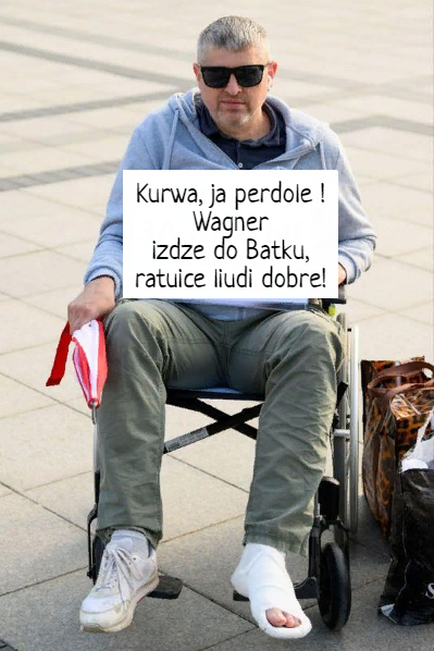 Kurwa, ja perdole!