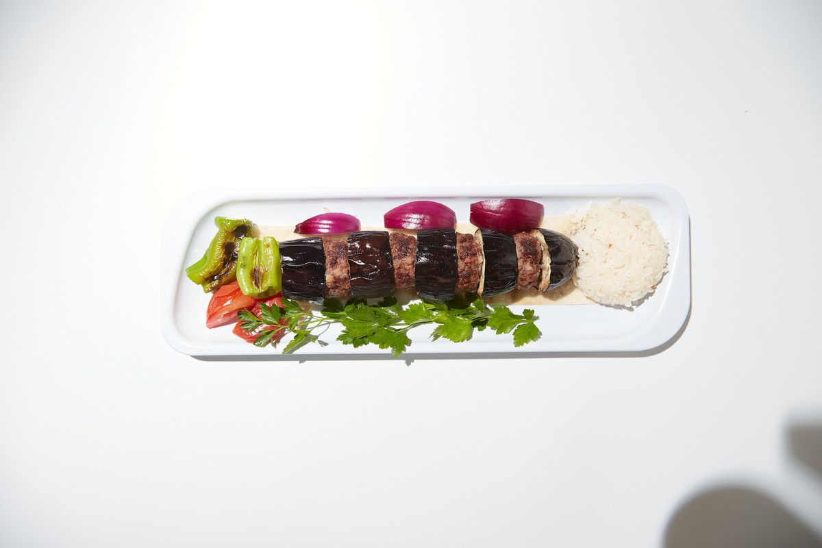 Кебаб с баклажаном  (500 г)