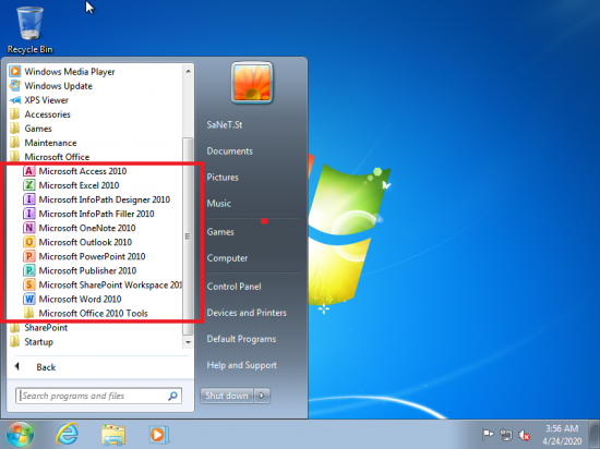 Windows 7 Ultimate SP1 With Office 2010 April 2020 (x64) Preactivated