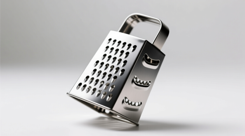 Почему терка не вращает барабан